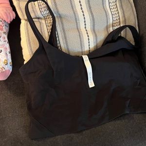 Black lululemon align tank
